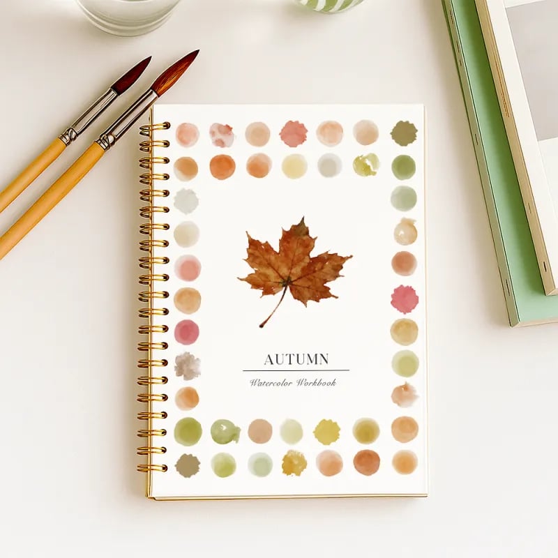 📢😎 LAST DAY 49% OFF - 🖼️Beginner-Friendly💕 Watercolor Workbook