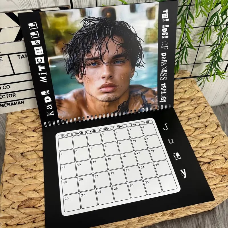 🖤Morally Grey Book Boyfriend 2026 Calendar 📅Dark Romantasy Aesthetic ✨