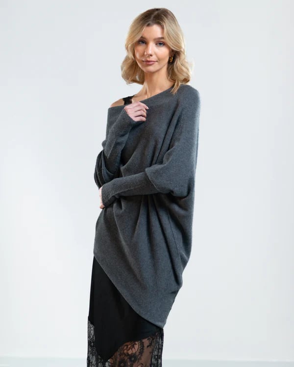 🌸Last Day 49% OFF🌸 Innovative Asymmetric Draped Knitwear Apparel