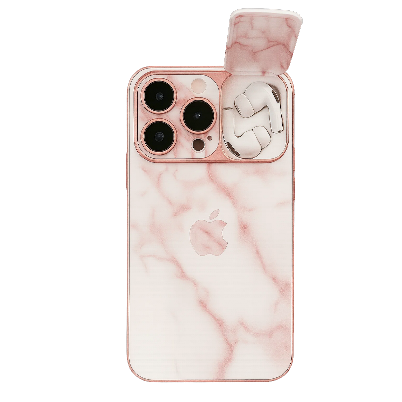 📱2-in-1 Phone Case with Earbud Holder