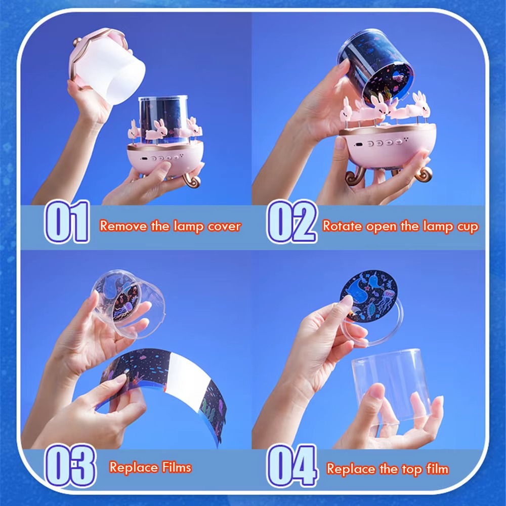 🌟🌟Starry Sky Projector Night Rechargeable