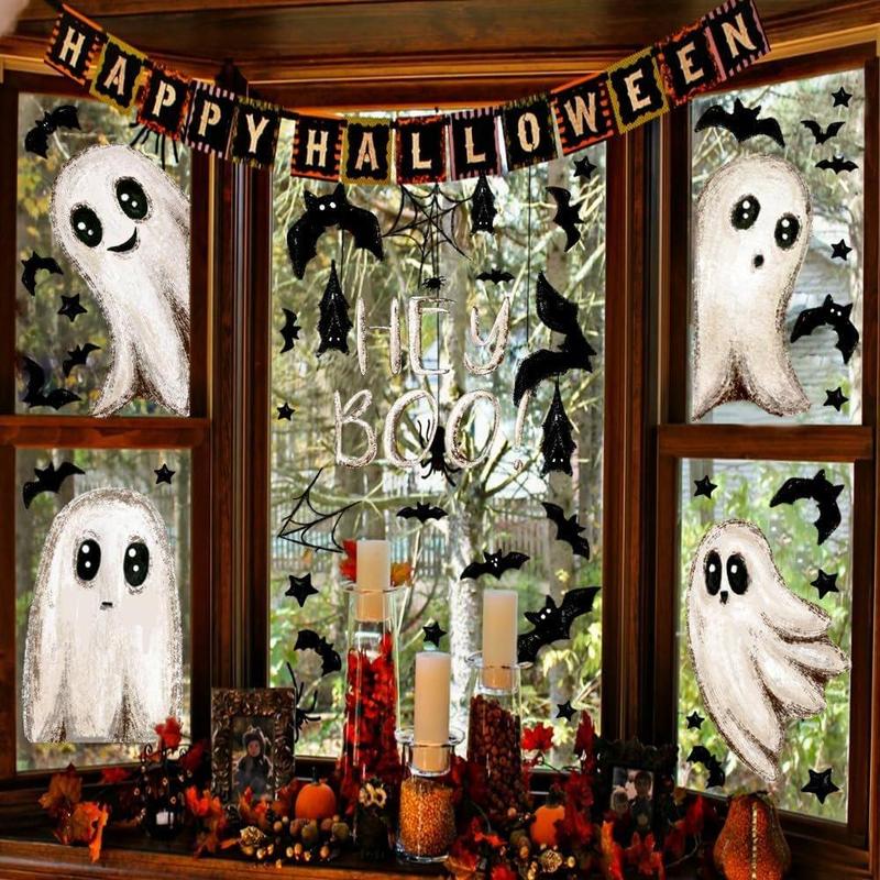 👻 6-Sheet Halloween Window Clings