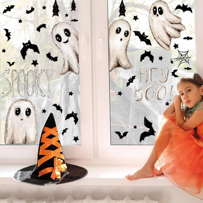 👻 6-Sheet Halloween Window Clings