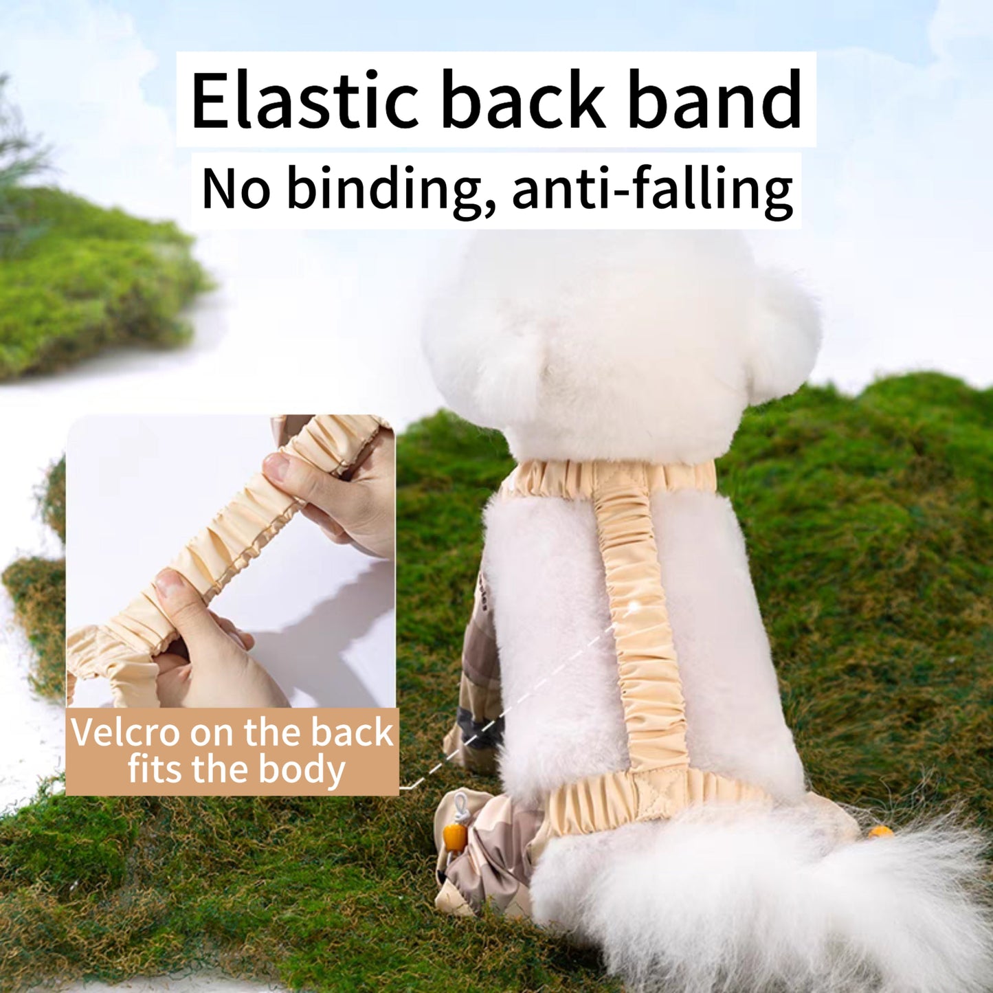 ✨🐾Anti dirty four leg pants