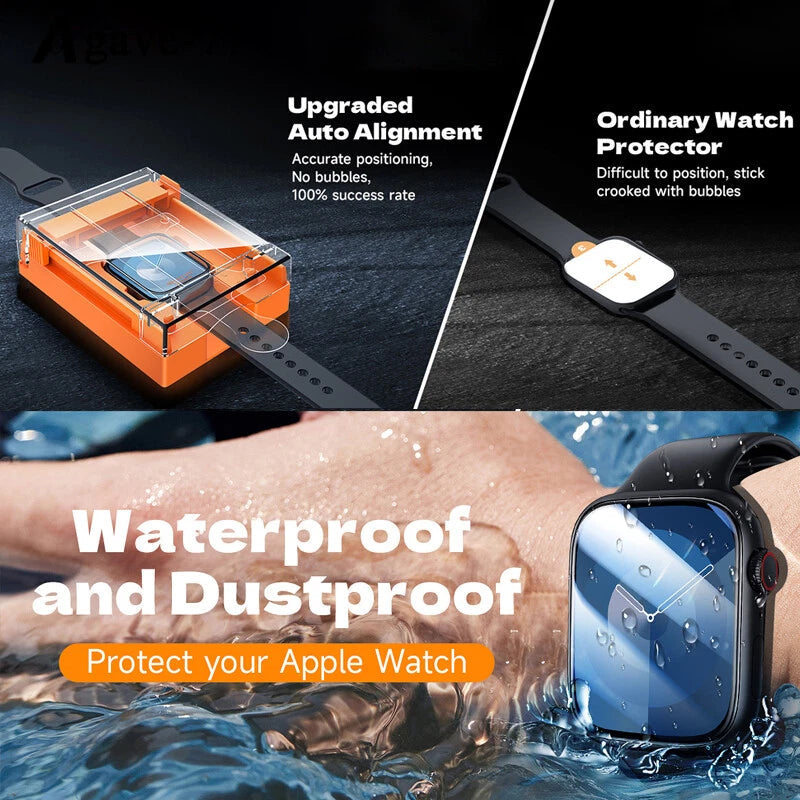 🏆Flash Sale⚡ 50K+ SOLD！2 Pack Screen Protector for Apple Watch